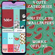 Симпатичные обои 💜 Cute Wallpapers Kawaii screenshot 4