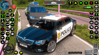 Modern City Police Car Parking screenshot 2