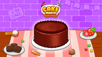 Cake maker: Baking Cake Games screenshot 1