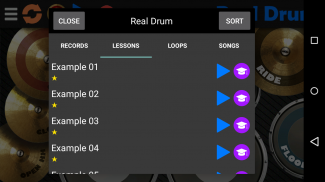 Real Drum: เล่นกลองชุดไฟฟ้า screenshot 6