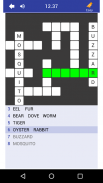 Crossword Thematic screenshot 1