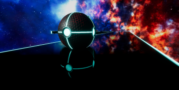 Balance Ball 3D : TRON screenshot 1