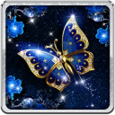 Blue Butterfly Live Wallpaper Icon