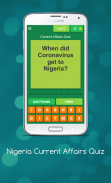 Nigeria Current Affairs Quiz screenshot 2