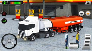 Offroad Oil Tanker Transport Truck Driver 2020 screenshot 2