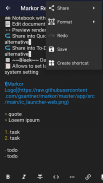 Markor: Markdown Editor - todo.txt - Notes Offline screenshot 5