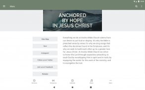 Anchor Bible Church screenshot 6