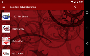 Canlı Türk Radyo İstasyonları screenshot 0