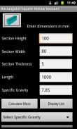 Engineering Weight Calculator screenshot 4