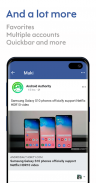 Maki: Facebook & mehr Social Media in einer App screenshot 1