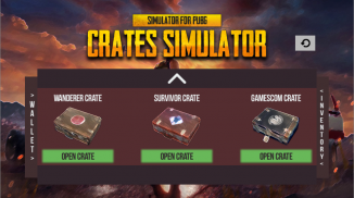 Crates Simulator for PUBG screenshot 0