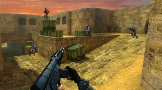 FPS Real Commando Encounter shooting game 2020 screenshot 1