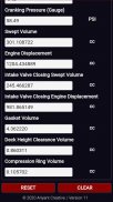 Compression Ratio Calculator 2 & 4 Stroke PRO screenshot 2