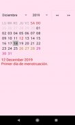 Calendario de Dias Fertiles screenshot 5