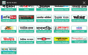 Bangla News - All Bangla newspapers India screenshot 1