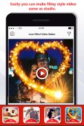 Love Video Maker with Music screenshot 0