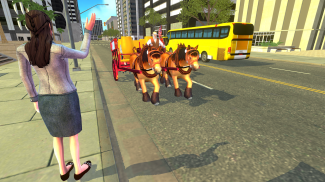 Horse Cart Taxi Cab Driver screenshot 1