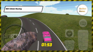 Farming Pink Hill climb Racing screenshot 1