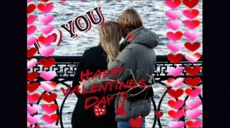 Valentine's day photo stickers screenshot 3