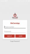 WeCareApp screenshot 0