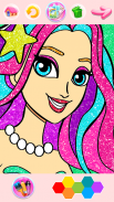 Rainbow Glitter Coloring Book screenshot 8