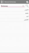 القاموس البرونزي ناطق (انجليزي - عربي) screenshot 0