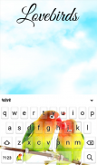 Lovebirds Keyboard + Wallpaper screenshot 5