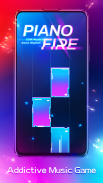 Piano Fire: ピアノタイル 人気Edm音楽ゲーム screenshot 1