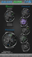 Galaxy Glow HD Watch Face Widget & Live Wallpaper screenshot 0
