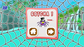 Crazy Halloween Spider: Reflex,Fun,Action Test screenshot 1