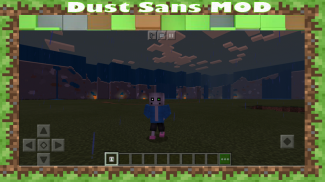 Dust Sans Undertale Mod for Minecraft screenshot 2