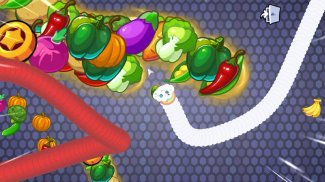 Worms Merge: jogo idle&io zone screenshot 2