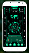 Futuristic Launcher - Lock App screenshot 3