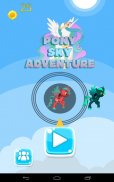 My Super Little Unicorn Pony Flappy sky Adventure screenshot 3