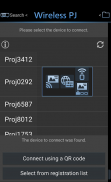 Panasonic Wireless Projector screenshot 4