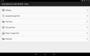 Citizen MDemo for CMP-20/30/40 screenshot 5