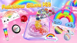 Rainbow Slime Kit – DIY Fluffy Slime screenshot 2