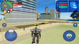 Monster Police Truck Robot Game screenshot 0