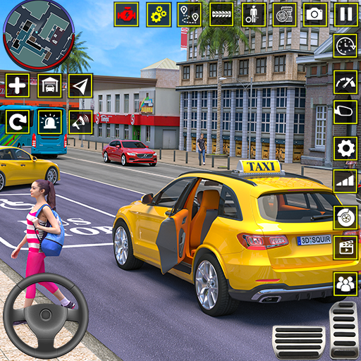 Play Modern City Taxi Car Simulator