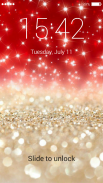 Glitter Lock Screen screenshot 5