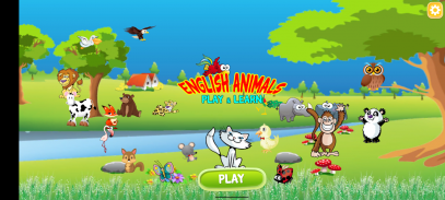 English Animals: Play & Learn screenshot 2