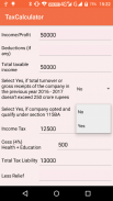 Income Tax / Advance Tax Calculator screenshot 3