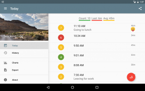 Smoking Log - Stop Smoking screenshot 9