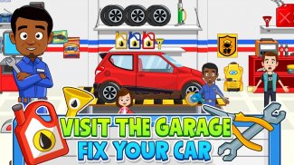 My Town : Car wash fix & drive screenshot 5