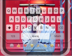 Cute Theme V Kim Taehyung Keyboard screenshot 3