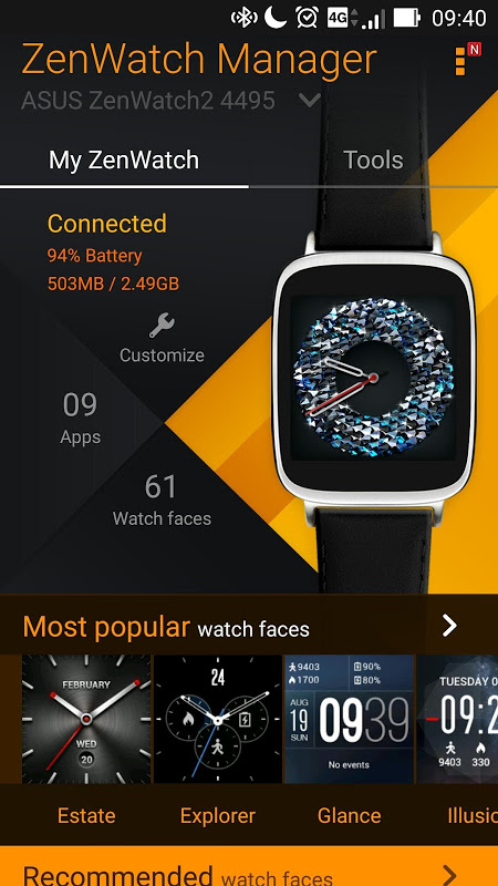 zenwatch manager apk download