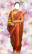 Women Marathi Saree Photo Suit screenshot 9