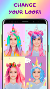 Dán ảnh kỳ lân Unicorn Photo screenshot 1