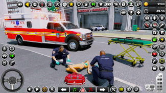 Ambulance Game: City Rescue 3D screenshot 2