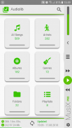 MusiX Material Light Green Skin for music player screenshot 2